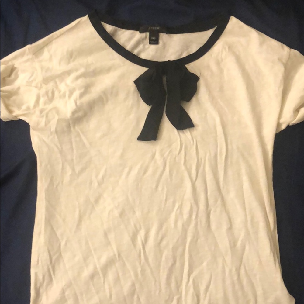 MOVING SALE!! JCrew Ribbon tie shirt